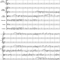 Brandenburg Concerto No. 4: Presto - Score