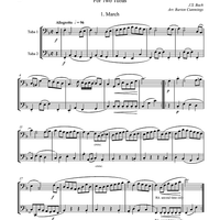 Duets from the "Notebook for Anna Magdalena"