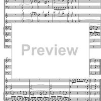 Divertimento No. 1 Eb Major KV113 - Score