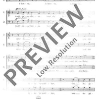 Kantate Nr. 7 - Choral Score