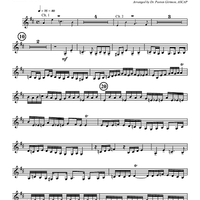 Little Fugue - Clarinet 3 in B-flat