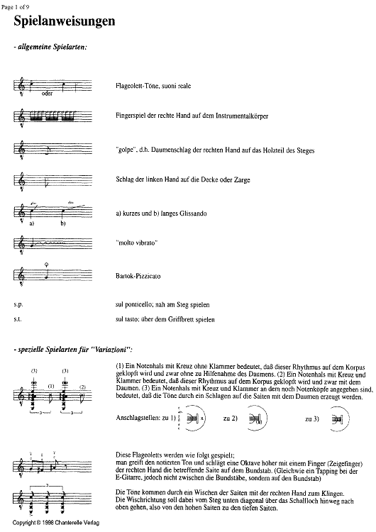 3 Wüstenszenen and Variazioni