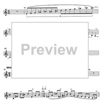 Petit quartet de corda (Little string quartet) - Violin 1