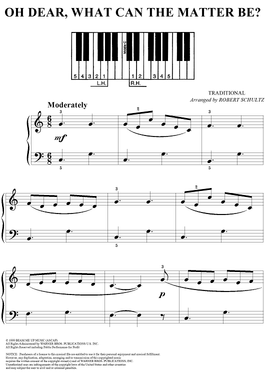 Oh Dear, What Can The Matter Be?