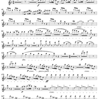 Symphony No. 6 in F Major, "Pastoral" - Flute 1