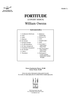 Fortitude (Concert March) - Score