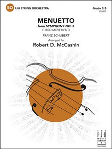 Menuetto From Symphony No. 5 - Third Movement - Score