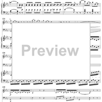 Piano Trio No. 8 in E-flat Major, WoO 38 - Piano Score