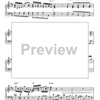 Overture - from Suite #3 in D Major - Keyboard or Guitar