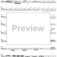 The Four Seasons, No. 4: Winter - Cello/Bass