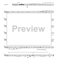 Two Madrigals, Vol. 11 - from Morley's "First Book of Madrigals to 4 Voices" (1594) - Trombone 4