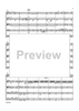 Presto from String Quartet No. 6 - Score