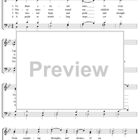 To Thine Eternal Arms, O God