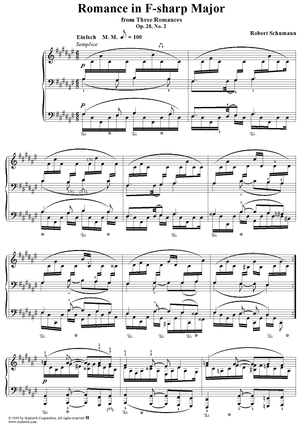 Romance in F-sharp Major, Op. 28, No. 2