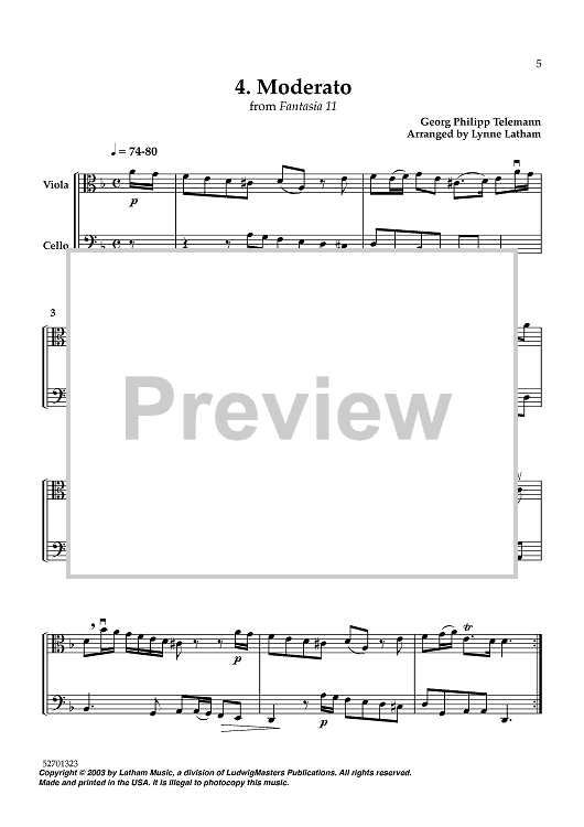 Moderato - from Fantasia 11