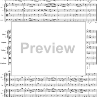 Orchestral Suite No. 1 in C Major - Score