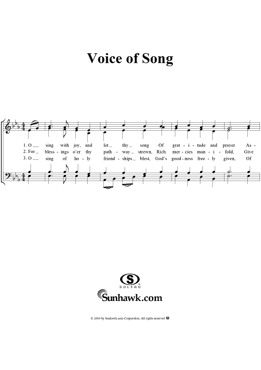 Voice of Song