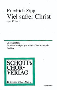 Zwei geistliche Choralmotetten - Choral Score