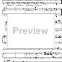 Concerto C Major KV299 - Score