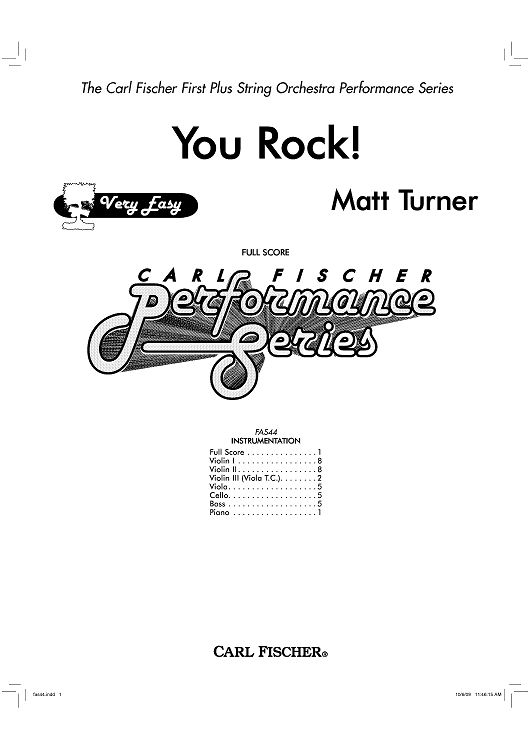 You Rock! - Score