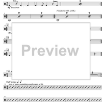 Suite for string orchestra and percussion - Percussion 2