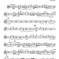 Greensleeves - Part 1 Flute, Oboe or Violin