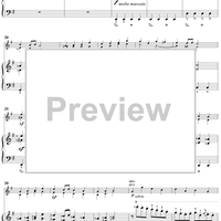 Easy Sonata in G Major for violin and piano - Piano Score