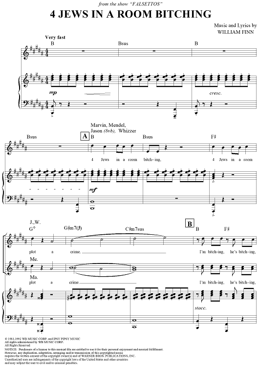 Four Jews in a Room Bitching