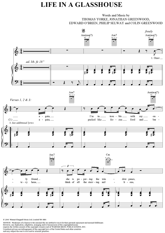 Life in a Glasshouse