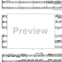 String Trio Bb Major D581A - Score