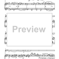 Sonata for Horn and Piano, Op. 104 - Piano Score