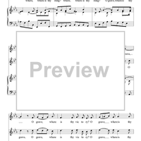 Messiah, no. 50: O death, where is thy sting? - Piano Score