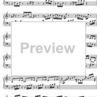 Sonata d minor BWV 964 arr. of violinsonata BWV 1003