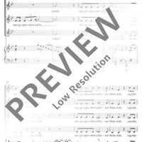 Der schöne Heinrich - Choral Score