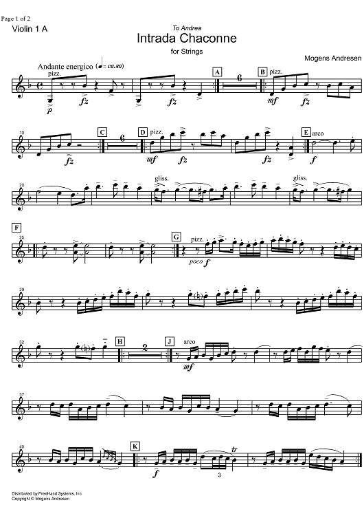 Intrada Chaconne