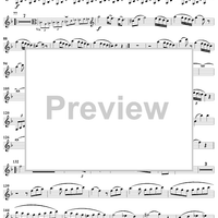 Clarinet Trio in E-flat Major - B-flat Clarinet - Clarinet in B-flat