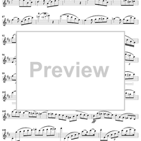 Duet No. 4 from Six Easy Duets, Op. 137 - Flute 1