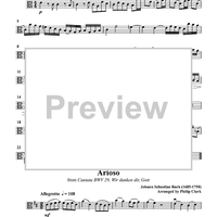 Baroque Masters - for String Trio - Viola