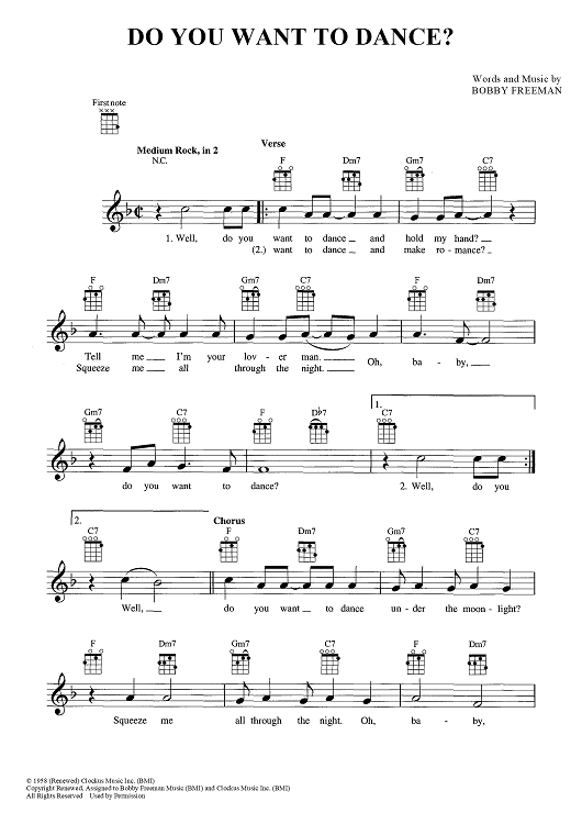 Do You Want To Dance?