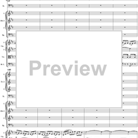 Orchestral Suite No. 4 in D Major - Score