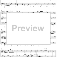 Trio Sonata in G Major, Op. 3, No. 6 - Score