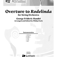Overture to Rodelinda - Score