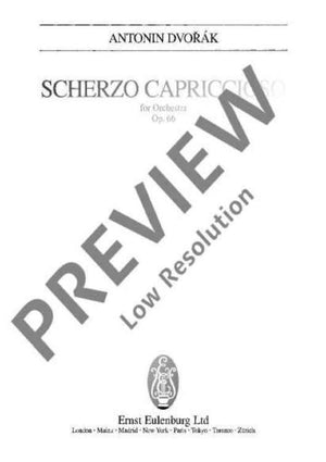 Scherzo Capriccioso - Full Score