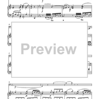 Sonata for Euphonium and Piano, Op. 104 - Piano Score