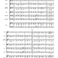 Pavane and Lesquercarde - Score