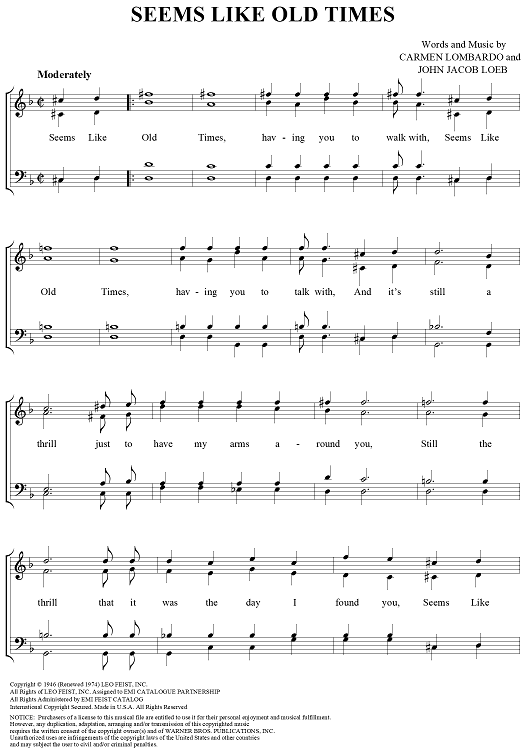 Seems Like Old Times