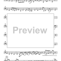 For Unto Us a Child Is Born - from The Messiah - Part 3 Cello or Bassoon