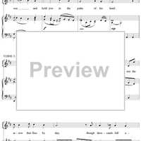 On Eagle's Wings - Score