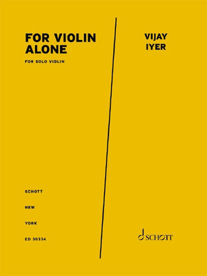 for violin alone - Full Score