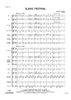 Slavic Festival - Score